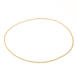 Collier Chaîne maille forçat en or jaune - Castafiore