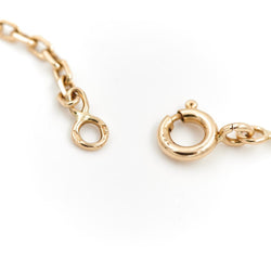 Collier Chaîne maille forçat en or jaune - Castafiore