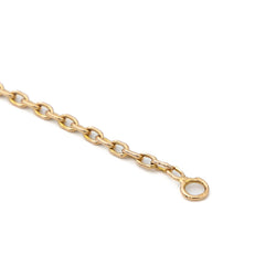 Collier Chaîne maille forçat en or jaune - Castafiore