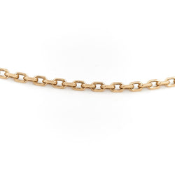 Collier Chaîne maille forçat en or jaune - Castafiore