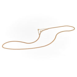 Collier Chaîne maille gourmette en or jaune - Castafiore