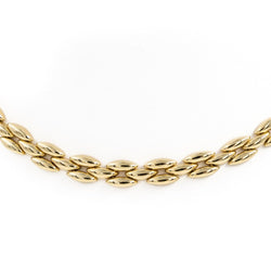 Collier Chaîne maille grain de riz en or jaune - Castafiore