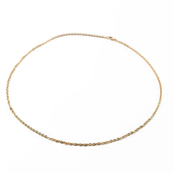 Collier Chaîne maille jaseron en or jaune - Castafiore