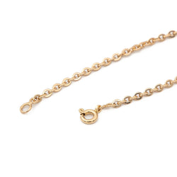 Collier Chaîne maille jaseron en or jaune - Castafiore