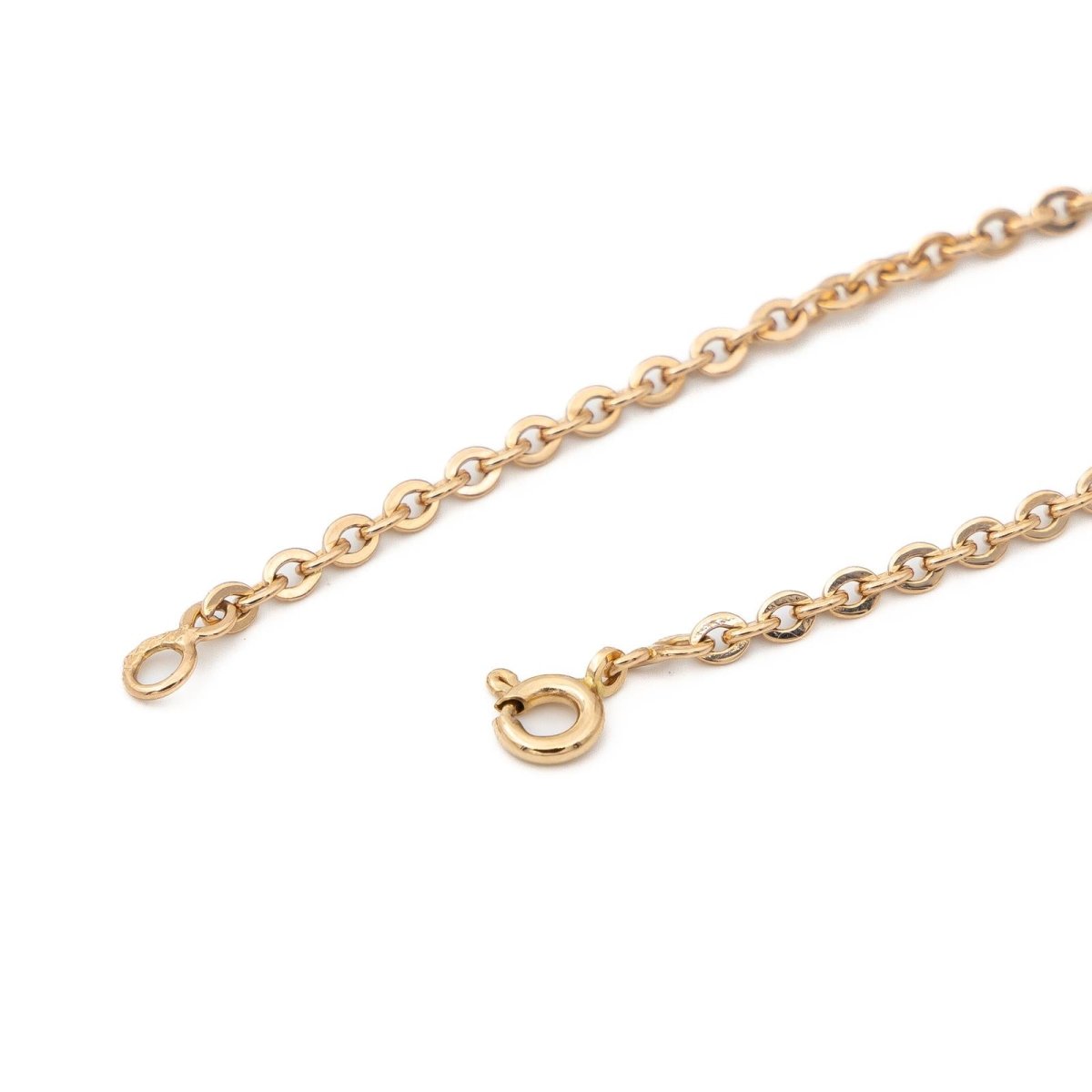 Collier Chaîne maille jaseron en or jaune - Castafiore