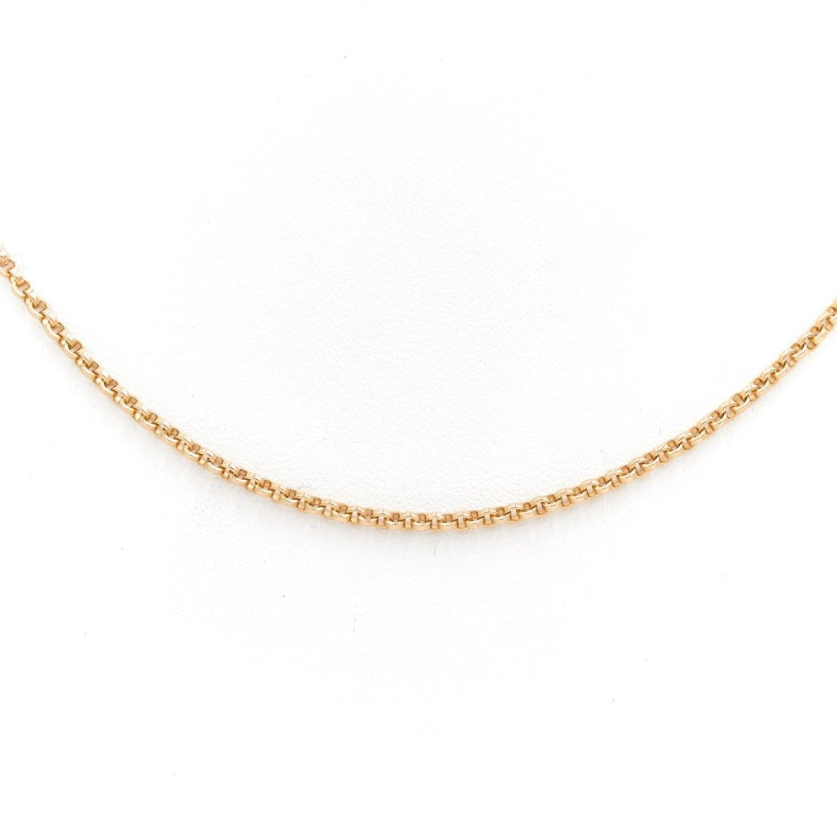 Collier Chaîne maille jaseron en or jaune - Castafiore