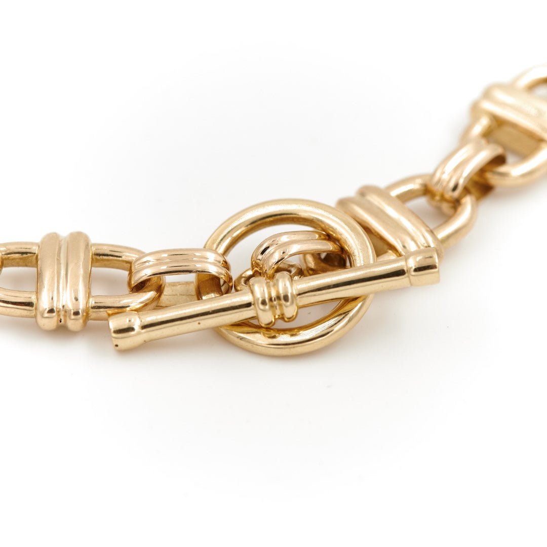 Collier Chaîne maille marine en or jaune - Castafiore