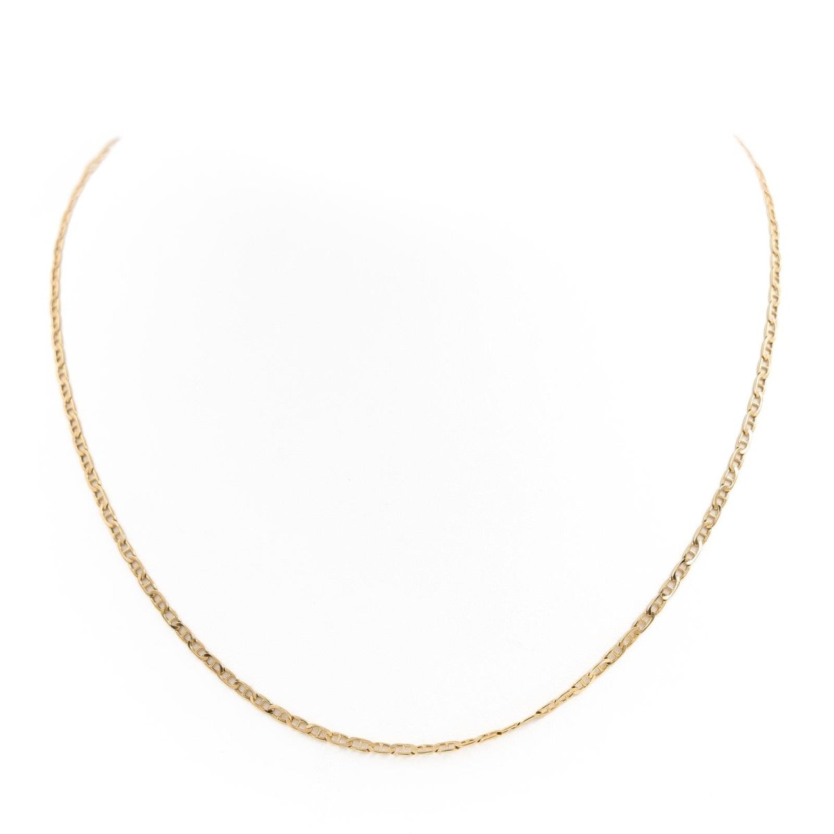 Collier Chaîne maille marine en or jaune - Castafiore