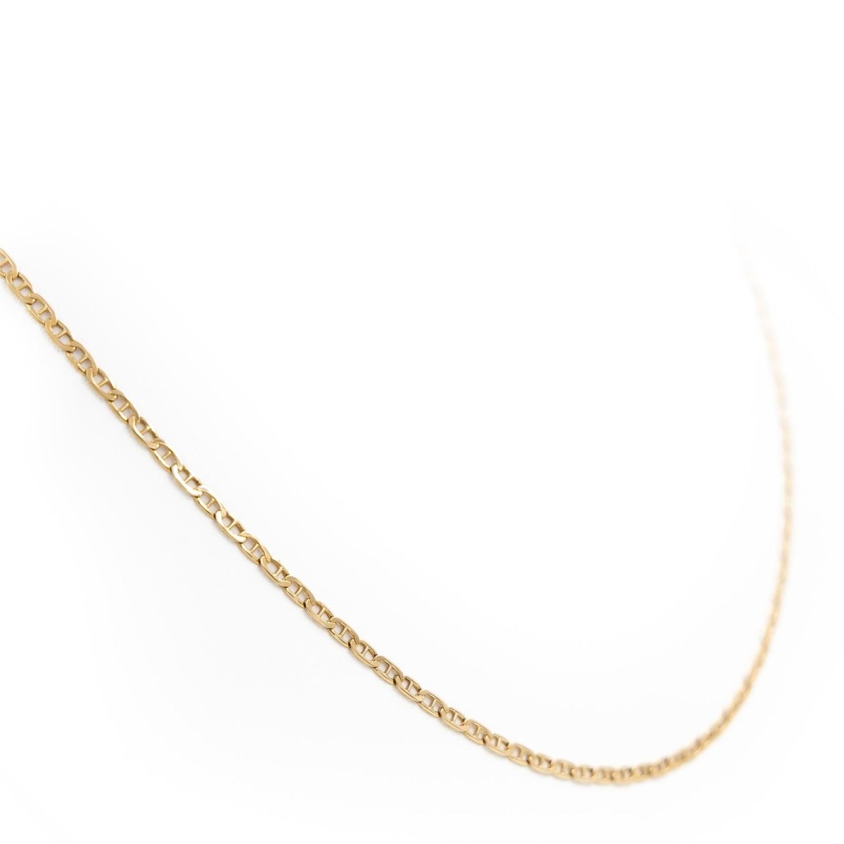 Collier Chaîne maille marine en or jaune - Castafiore