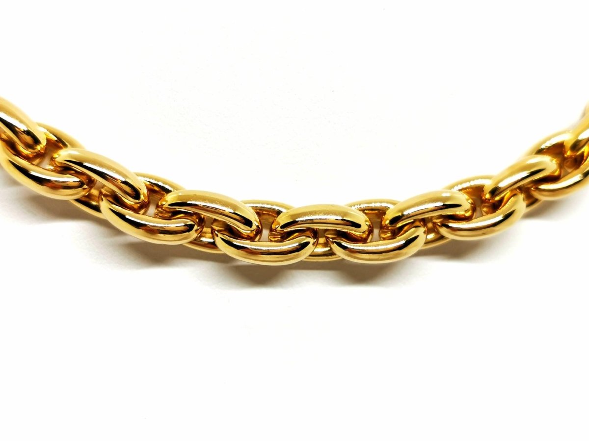 Collier Chaîne maille ovale en or jaune - Castafiore