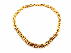 Collier Chaîne maille ovale en or jaune - Castafiore