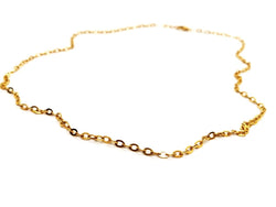 Collier Chaîne maille ovale en or jaune - Castafiore