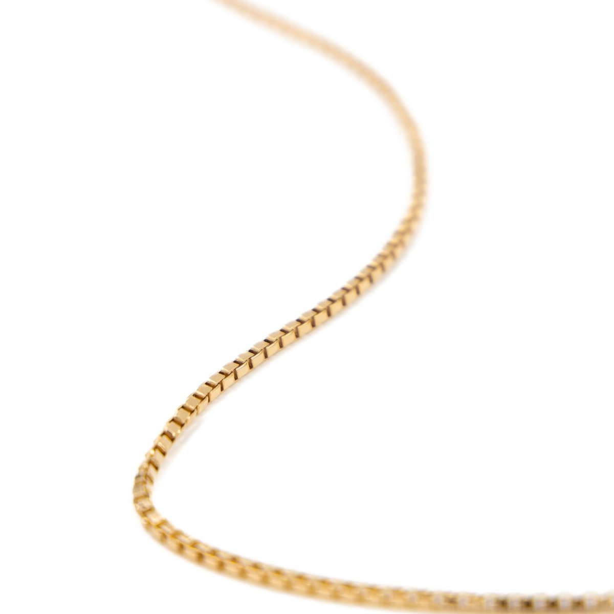 Collier Chaîne maille vénitienne en or jaune - Castafiore