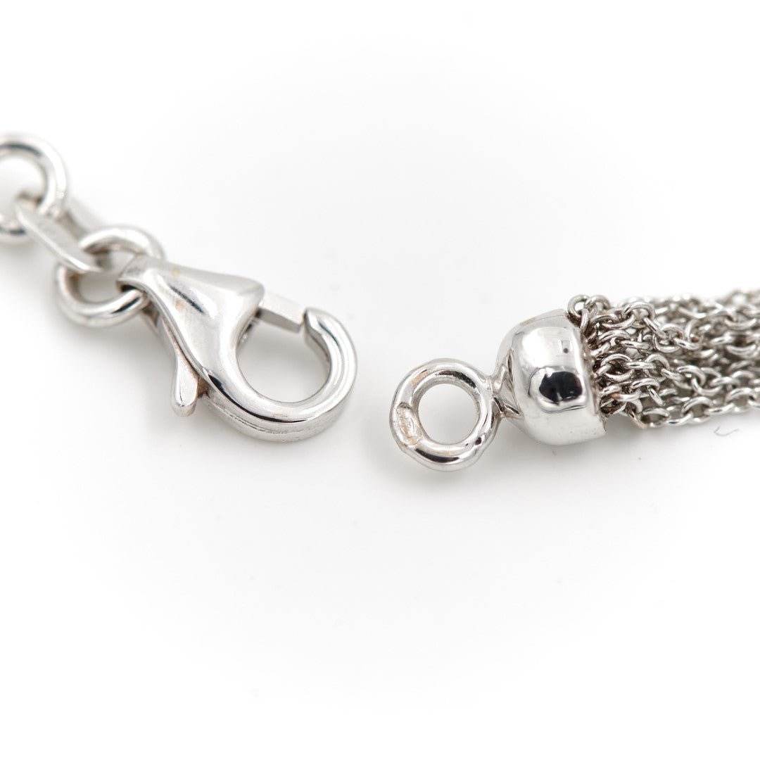 Collier Chaîne multiple en or blanc - Castafiore