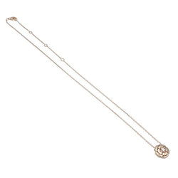 Collier Chanel, "Extrait de Camélia", or rose, diamant. - Castafiore