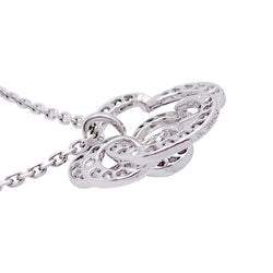 Collier Chanel, "Fil de Camélia", or blanc, diamants. - Castafiore