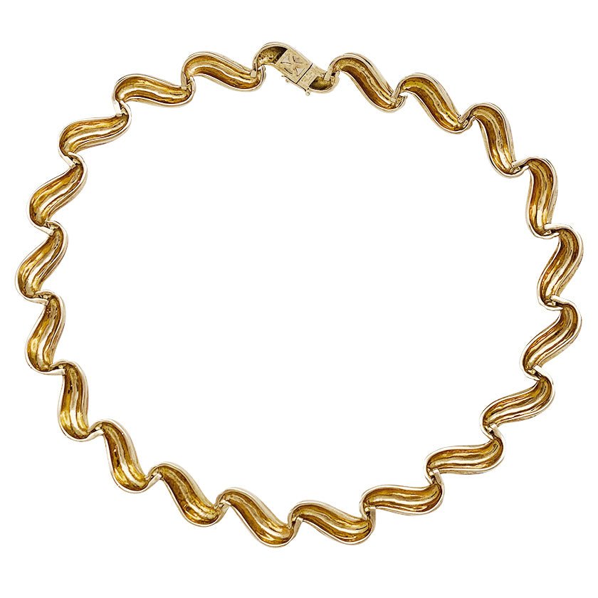 Collier CHAUMET vintage or jaune - Castafiore