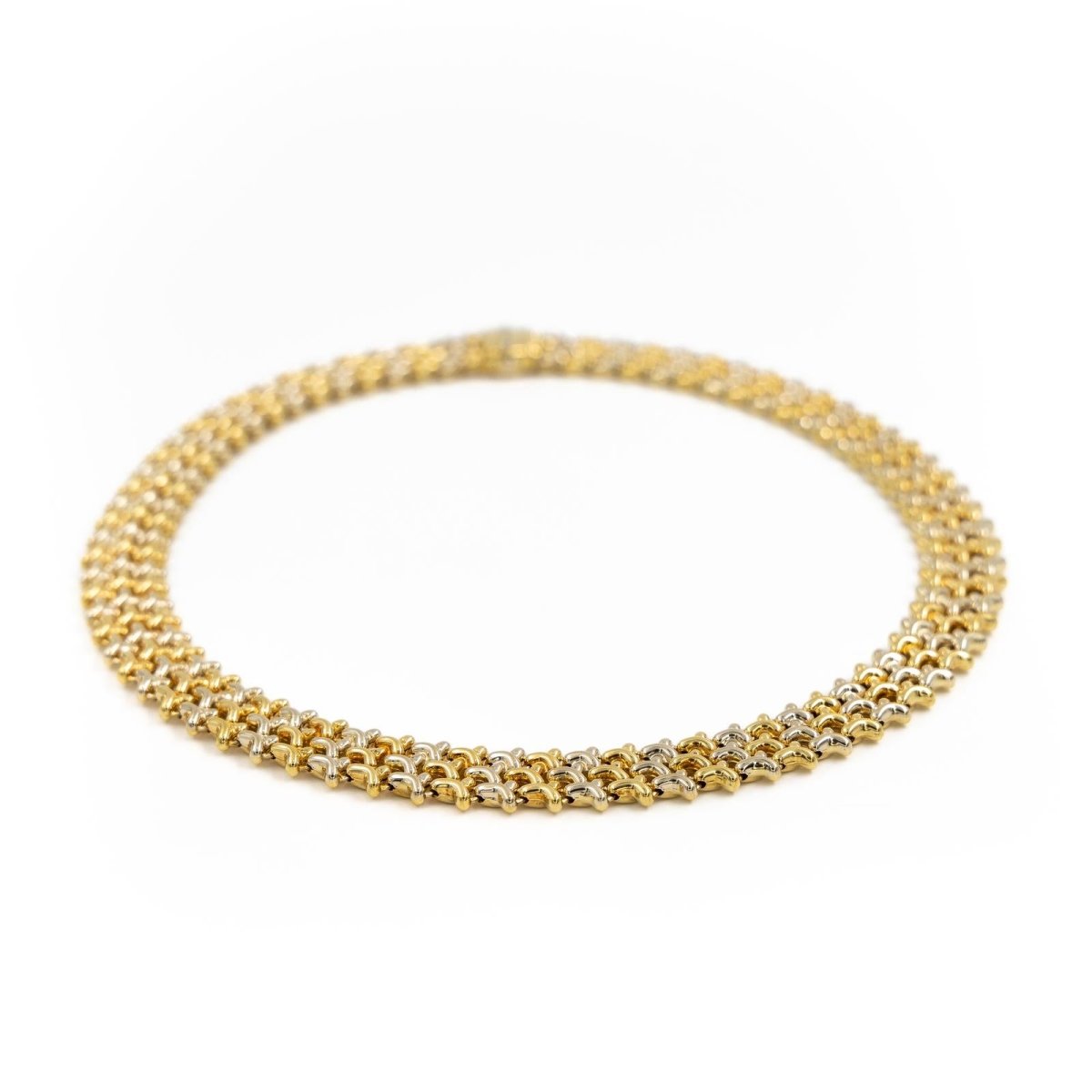 Collier CHIMENTO en 2 ors et diamant - Castafiore