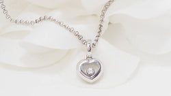 Collier Chopard Happy Diamonds cœur - Castafiore