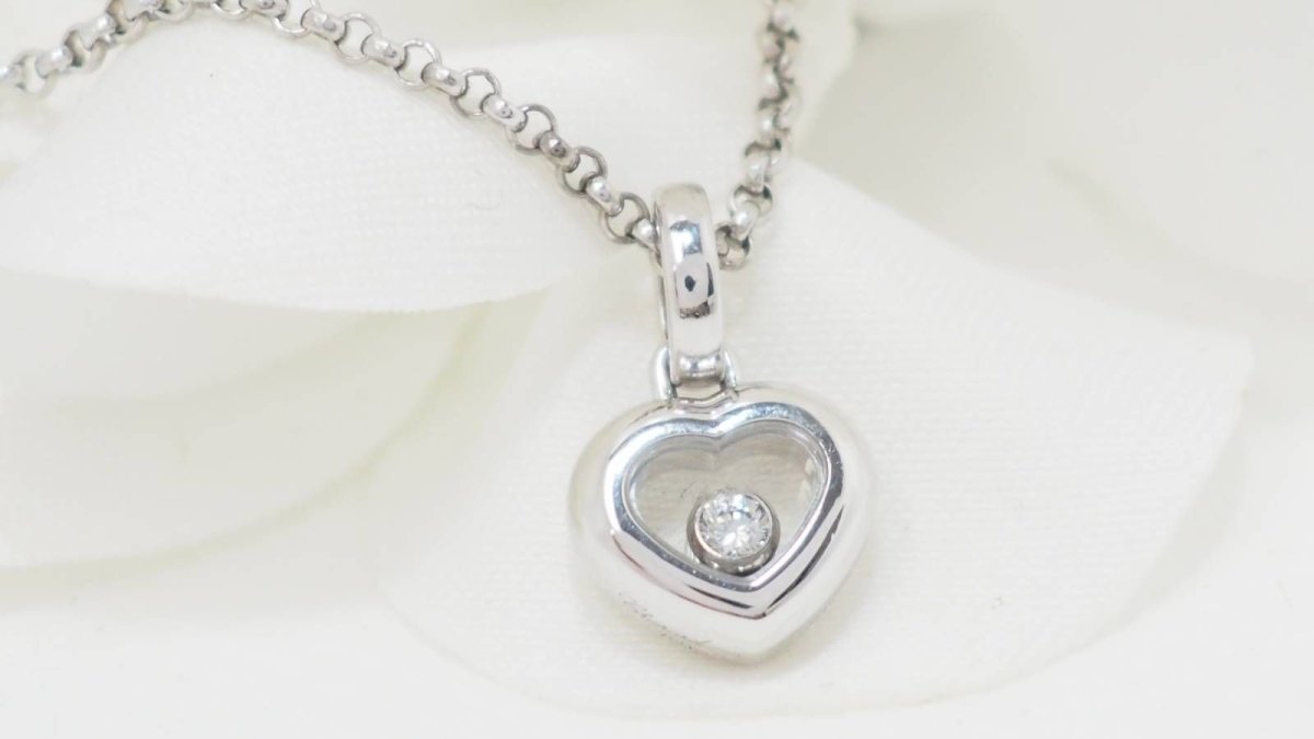 Collier Chopard Happy Diamonds cœur - Castafiore