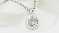 Collier Chopard Happy Diamonds cœur - Castafiore