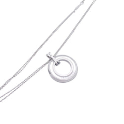 Collier Chopard, "Happy Diamonds", or blanc, diamants. - Castafiore