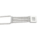 Collier CHOPARD, "Happy Diamonds", or blanc, diamants - Castafiore