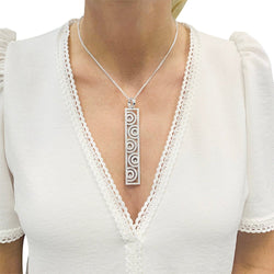 Collier CHOPARD "Happy Spirit", en or blanc et diamants. - Castafiore