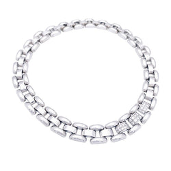 Collier CHOPARD "La Strada" en or blanc et diamants - Castafiore
