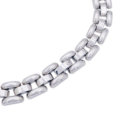 Collier CHOPARD "La Strada" en or blanc et diamants - Castafiore