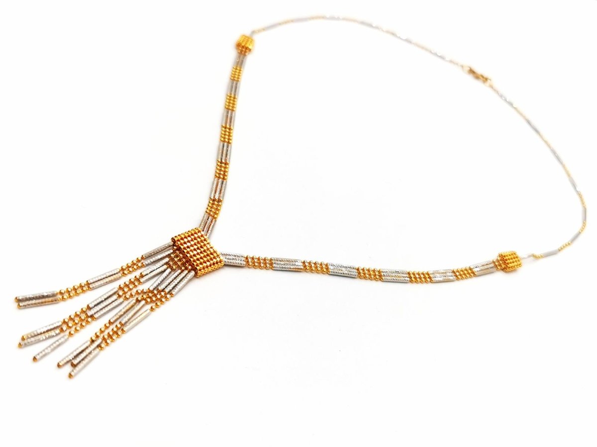 Collier Cravate en 2 ors - Castafiore