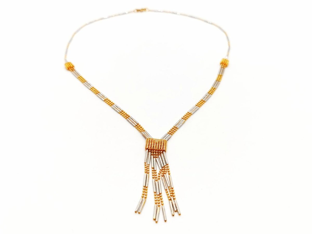 Collier Cravate en 2 ors - Castafiore