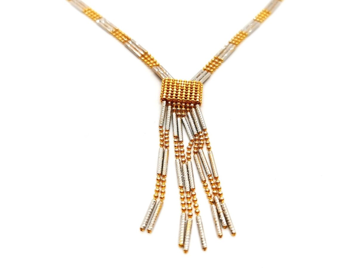 Collier Cravate en 2 ors - Castafiore