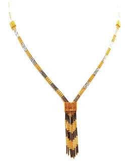Collier Cravate en 2 ors - Castafiore