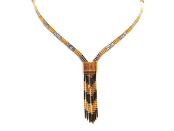 Collier Cravate en 2 ors - Castafiore