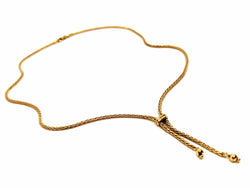 Collier Cravate Or jaune - Castafiore
