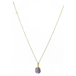 Collier de la maison Pomellato modèle Veleno en or rose et améthyste - Castafiore