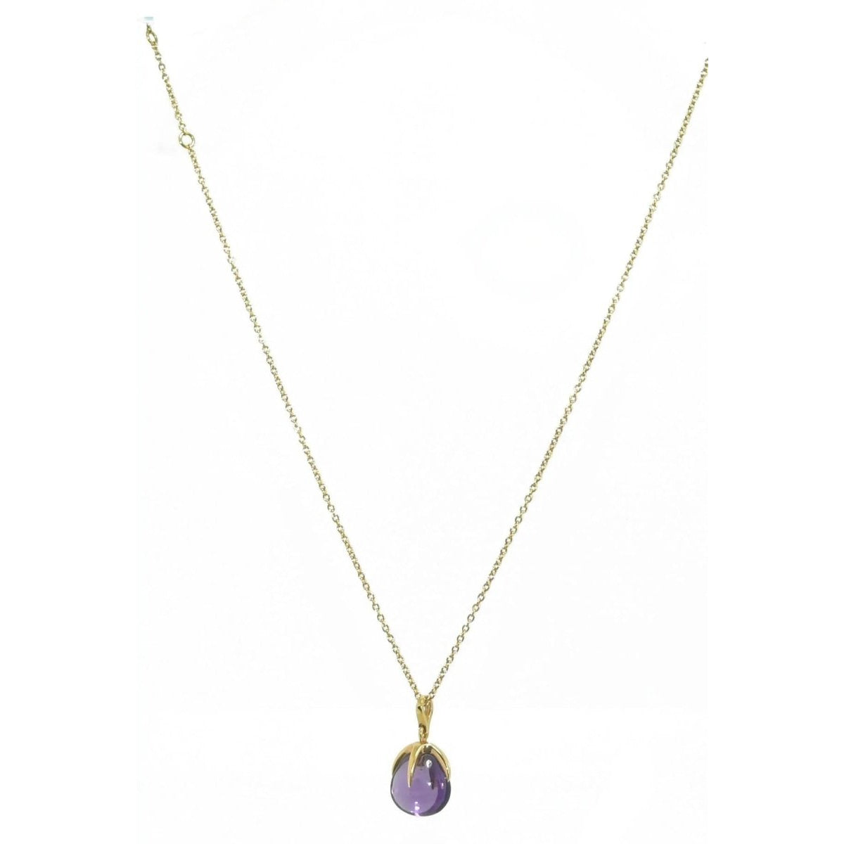 Collier de la maison Pomellato modèle Veleno en or rose et améthyste - Castafiore