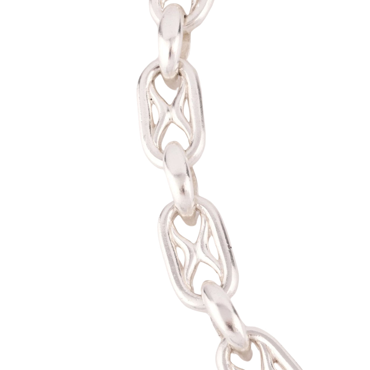 Collier de maison Hermès modèle chaine d'ancre - Castafiore