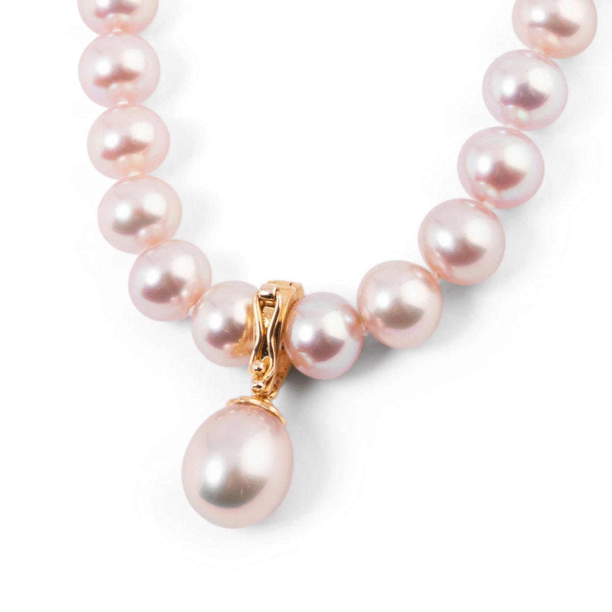 Collier de perles de culture rose - Castafiore
