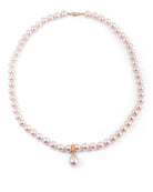 Collier de perles de culture rose - Castafiore