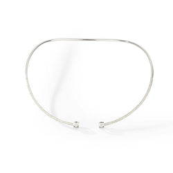 Collier DINH VAN "FLEX Le Cube" en or blanc et diamant - Castafiore