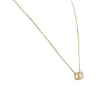 Collier Dinh Van, " Le Cube", or jaune, diamant - Castafiore