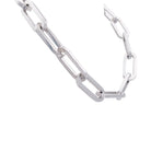 Collier DINH VAN "Maillon XL" en argent - Castafiore