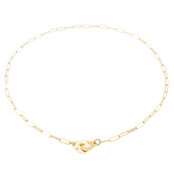 Collier DINH VAN Menottes en or jaune - Castafiore