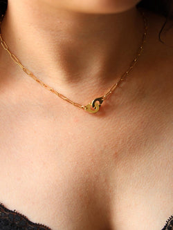 Collier DINH VAN Menottes en or jaune - Castafiore