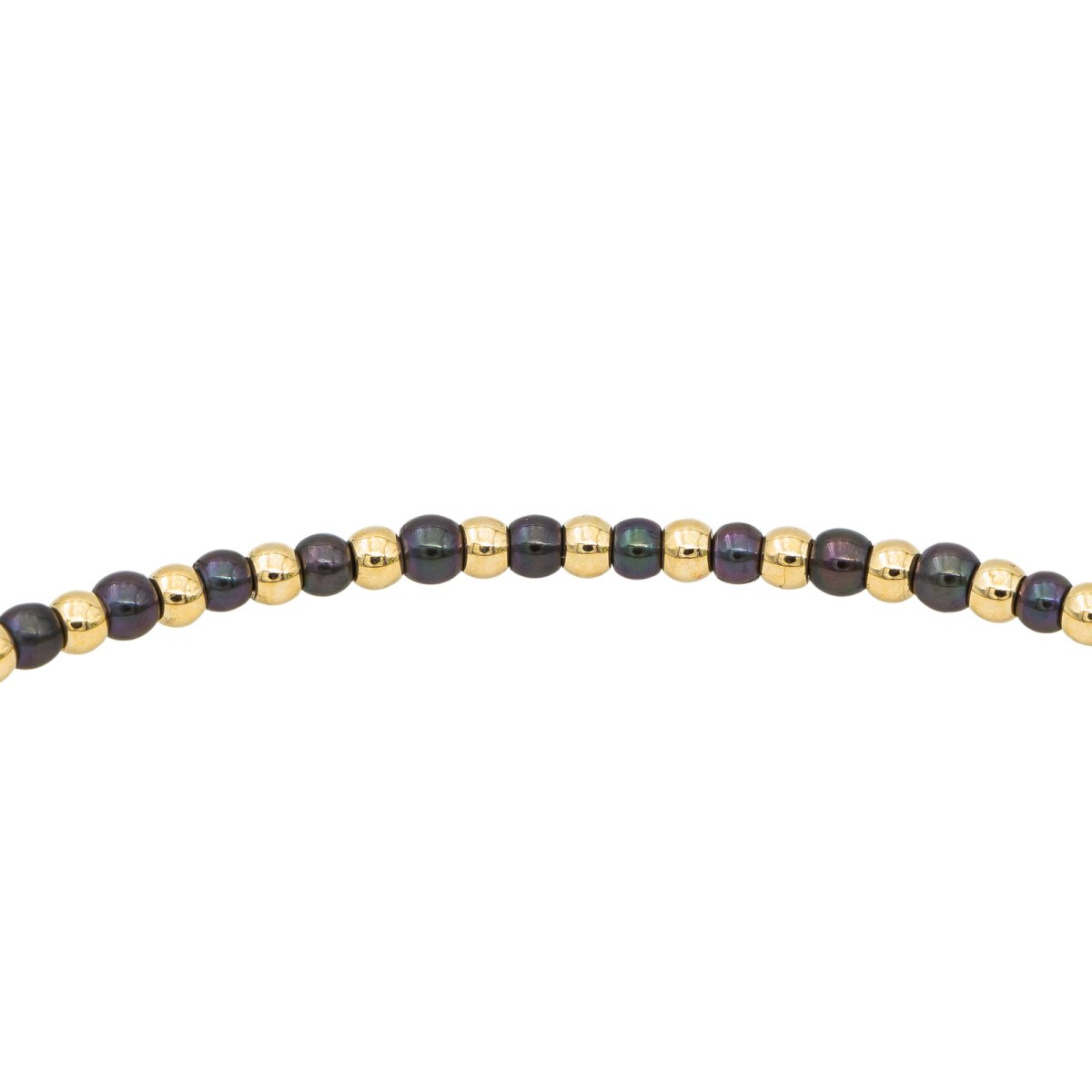 Collier DINH VAN Menottes en or jaune et perle - Castafiore