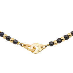 Collier DINH VAN Menottes en or jaune et perle - Castafiore