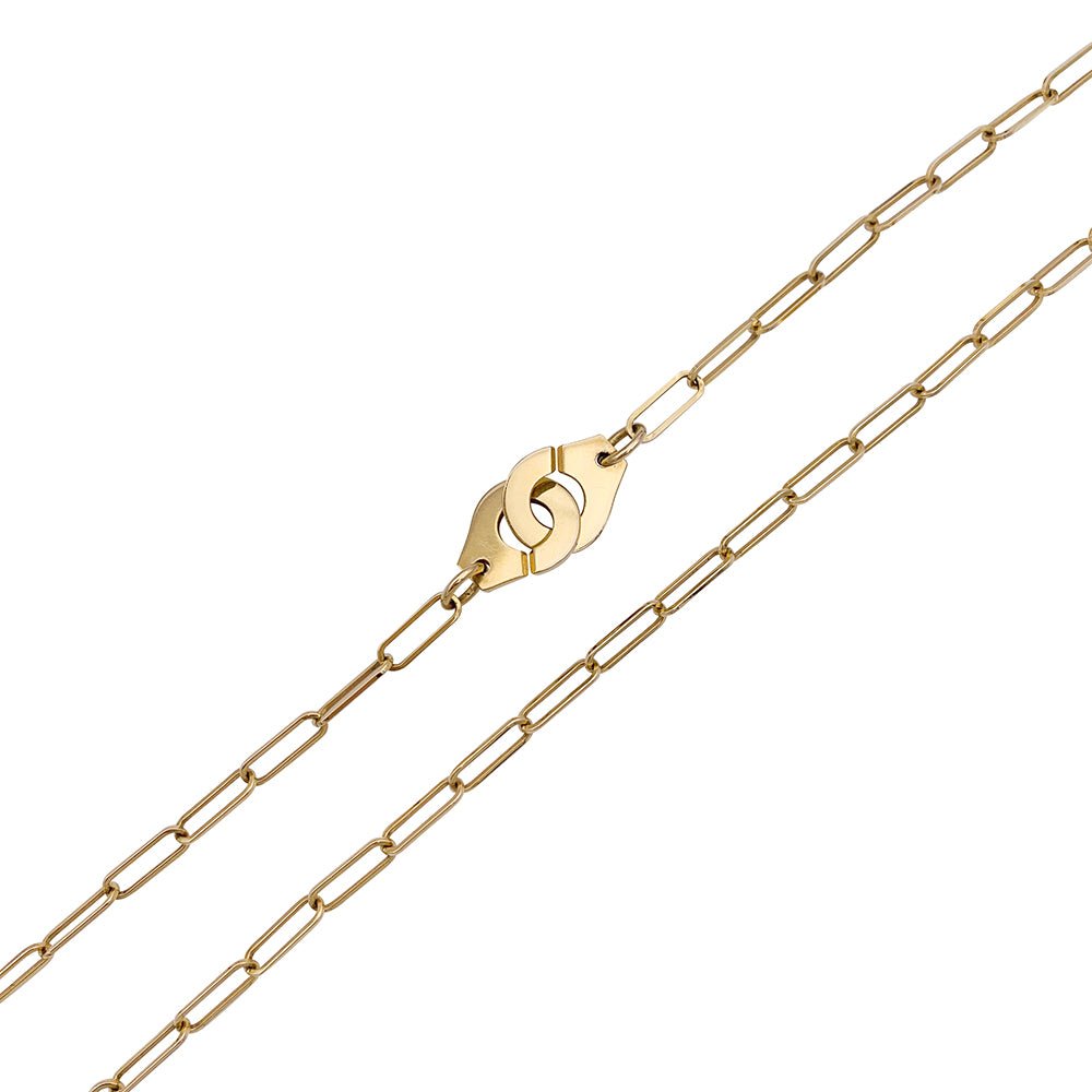 Collier DINH VAN "Menottes R10" en or jaune - Castafiore
