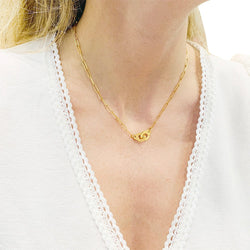Collier DINH VAN "Menottes R10" en or jaune - Castafiore